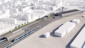 Studio Persevoir JFS Architectes Site Maintenance et Remisage Chantier 3D Plan 3D