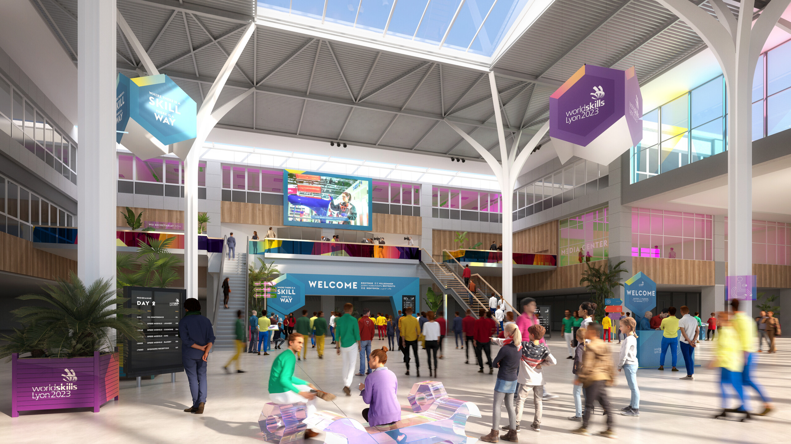 Studio Persevoir WorldSkills France Projet Lauréat Worldskills Competition 2023 Lyon Image 3D Perspective 3D
